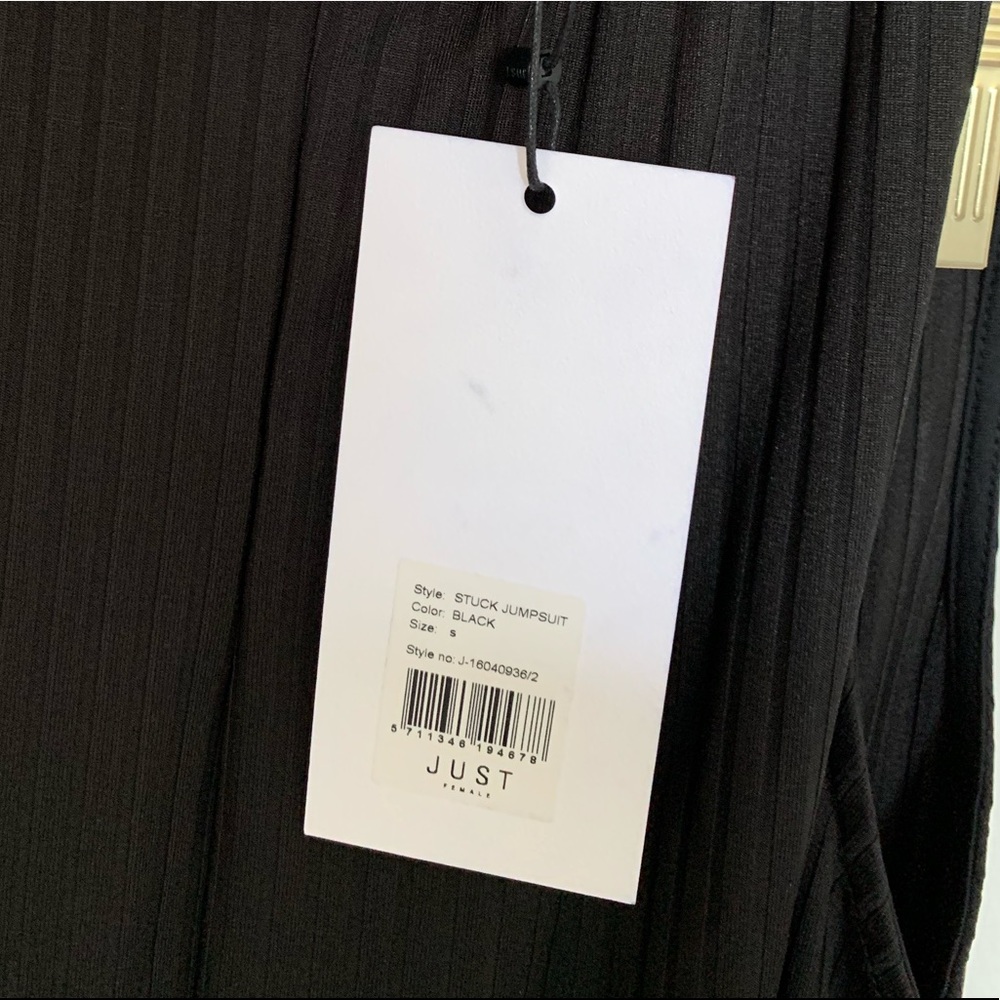 Just Female Black Jumpsuit